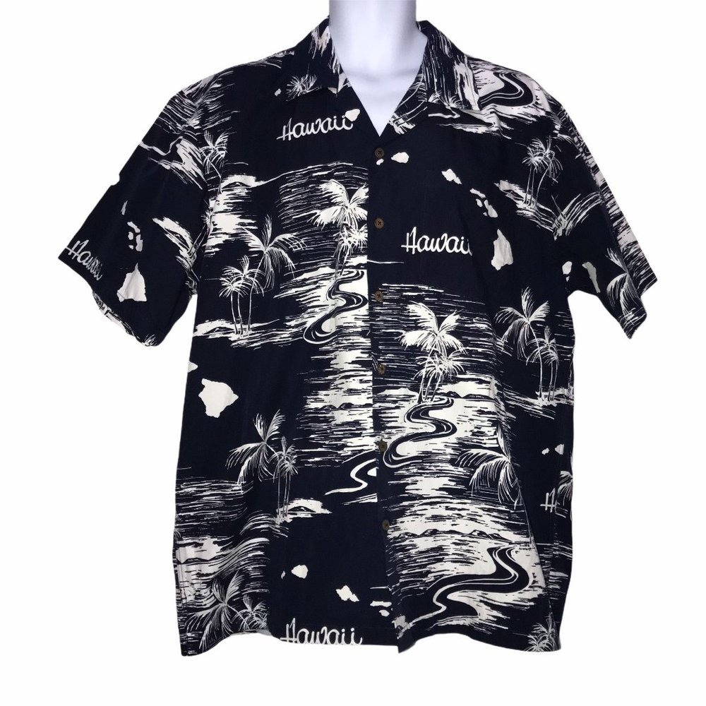 Paradise Style Vintage Hawaiian Beach Shirt XL